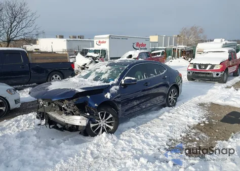 2017 Acura Tlx Technology Package z USA, uszkodzony, nr VIN 19UUB1F52HA001596